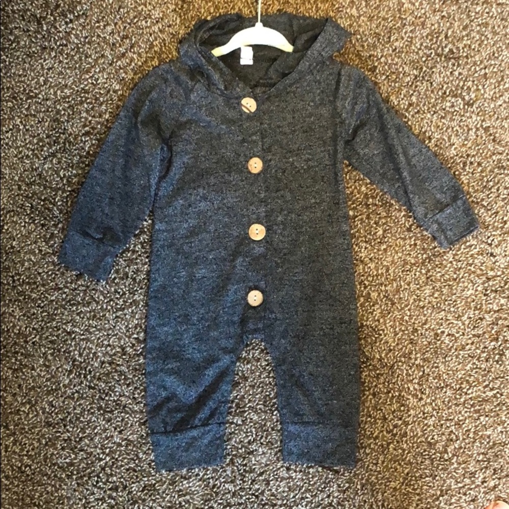 Button up onesie - unisex